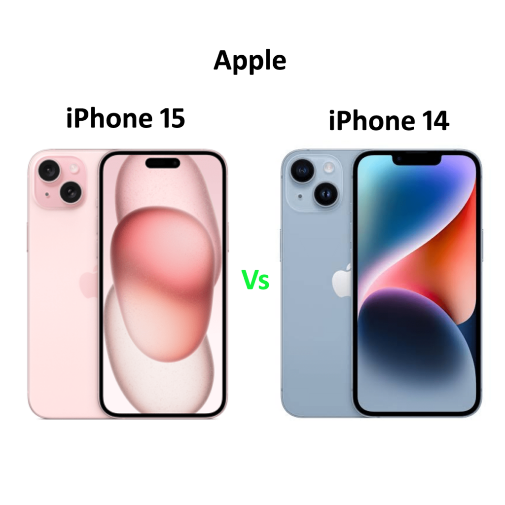 apple iphone 14 and 15