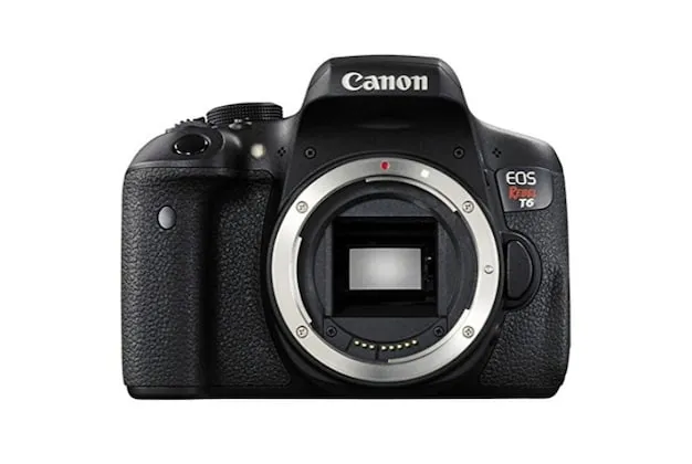 Canon EOS Rebel T6 18MP DSLR Camera